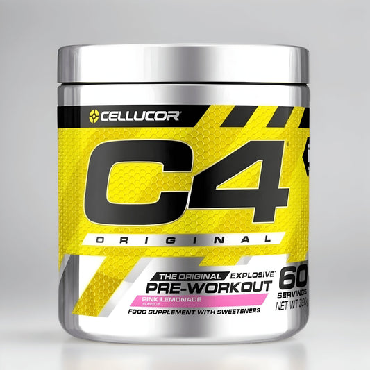 C4 ORIGINAL PWO 195G - PINK LEMONADE - VYLATE.NO