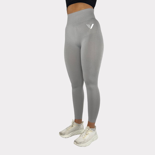 CORE TIGHTS - LYS GRÅ - VYLATE.NO