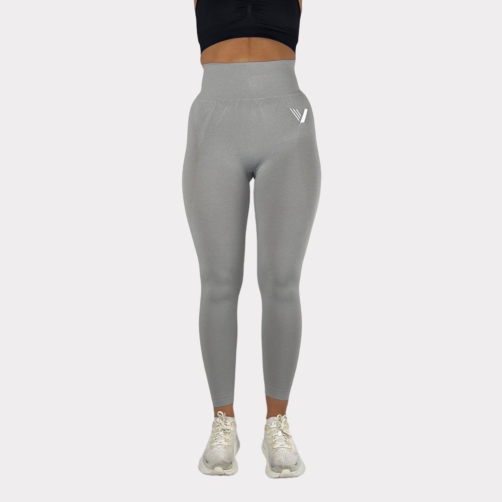 CORE TIGHTS - LYS GRÅ