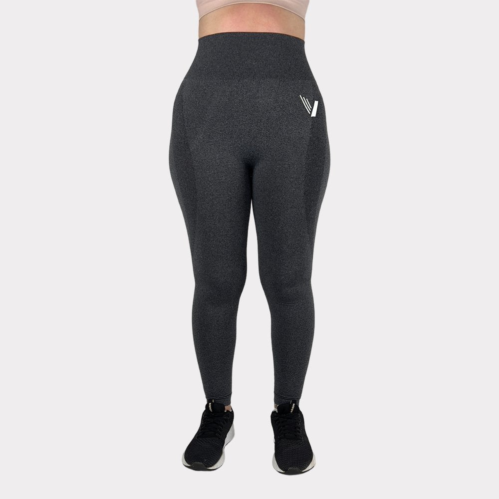 CORE TIGHTS - LYS SVART - VYLATE.NO