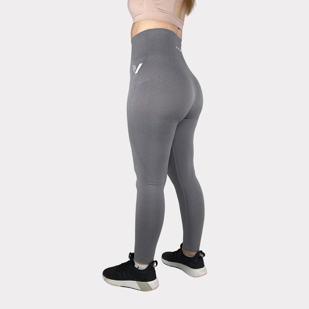 CORE TIGHTS - MØRK GRÅ - VYLATE.NO