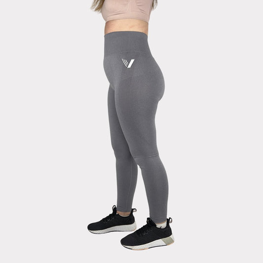 CORE TIGHTS - MØRK GRÅ - VYLATE.NO
