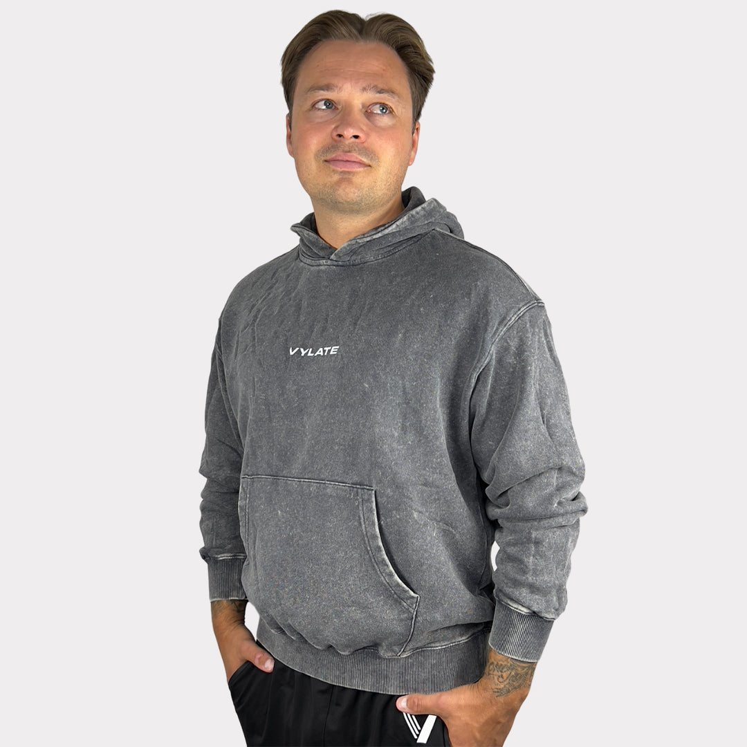 COVERUP HOODIE - GRÅ - VYLATE.NO