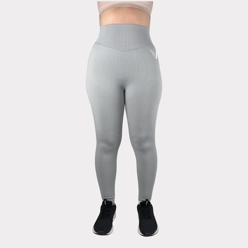 HIGH LINE TIGHTS - LYS GRÅ - VYLATE.NO