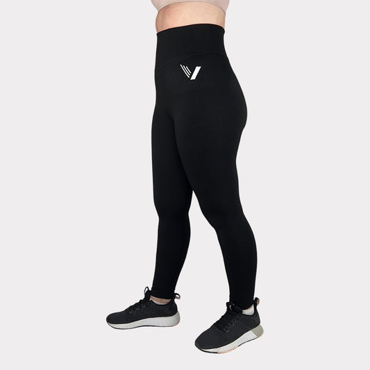 HIGH LINE TIGHTS - SVART - VYLATE.NO