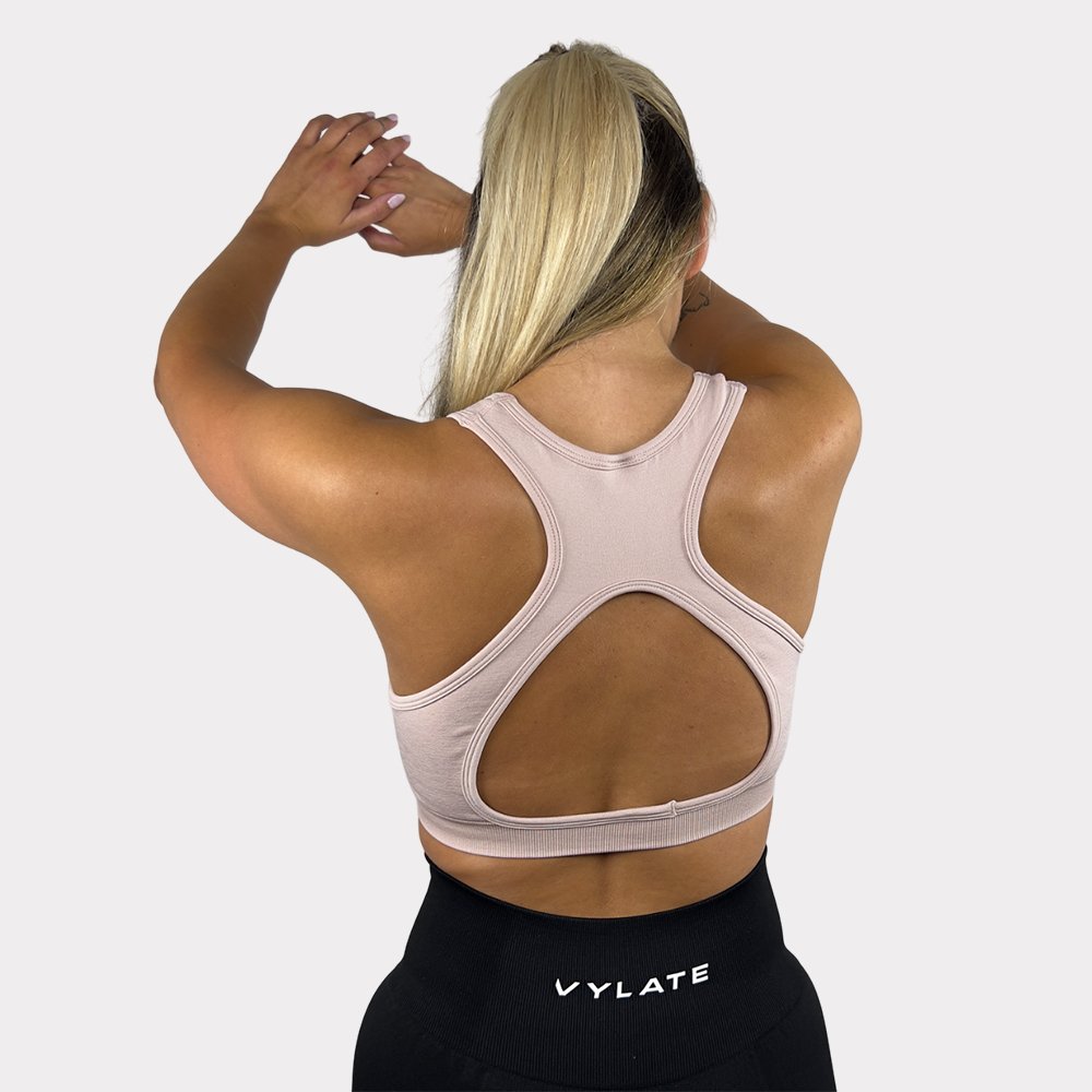 VIBE SPORT BH - LYS ROSA - VYLATE.NO