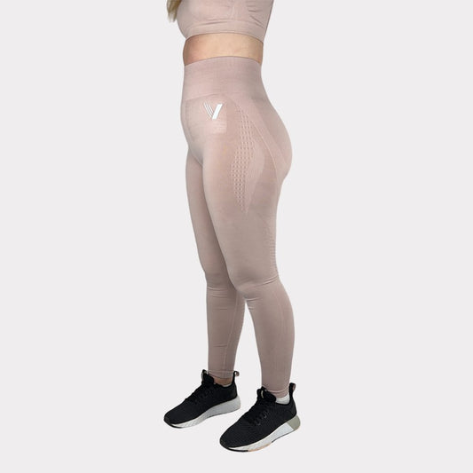 VIBE TIGHTS - LYS ROSA - VYLATE.NO
