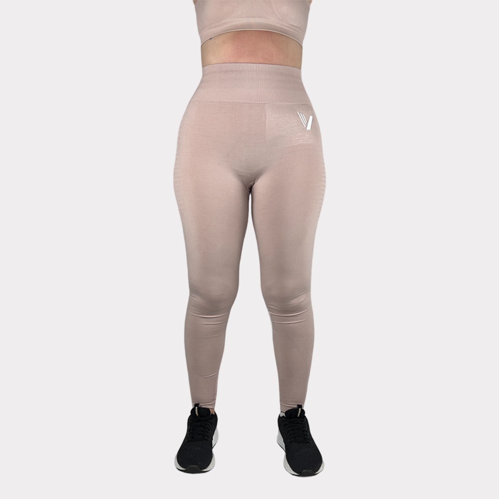 VIBE TIGHTS - LYS ROSA - VYLATE.NO
